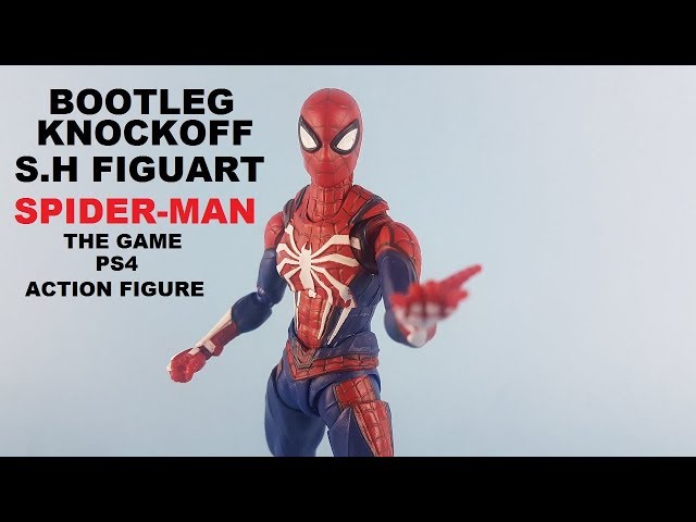 BOOTLEG FIGUARTS SPIDERMAN (PS4) ACTION FIGURE /KNOCKOFF