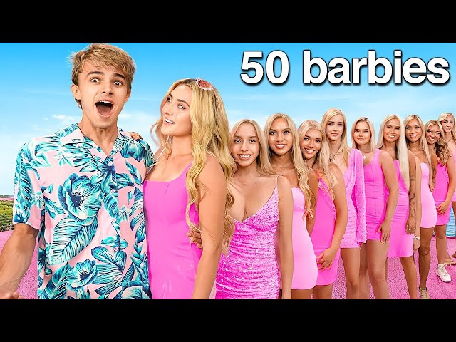 I HIRED 50 REAL LIFE BARBIES!