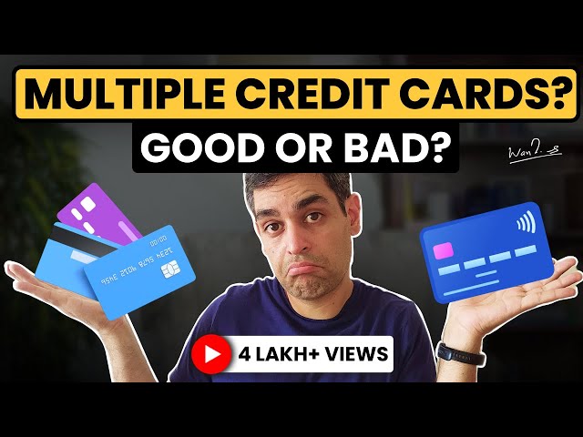 Multiple Credit Cards - Advantages and Disadvantages - EXPLAINED!| Ankur Warikoo Hindi