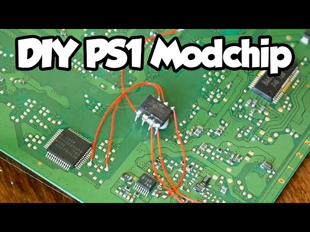 Making a PlayStation 1 modchip from SCRATCH
