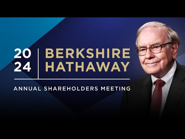 Watch Warren Buffett preside over the full 2024 Berkshire Hathaway annual shareholders meeting