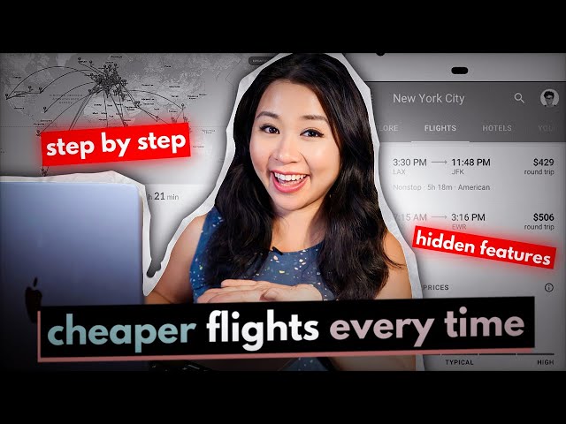 FIND THE CHEAPEST FLIGHTS ON GOOGLE FLIGHTS (STEP BY STEP) FOR 1ST TIMERS | Hidden Features & Tricks
