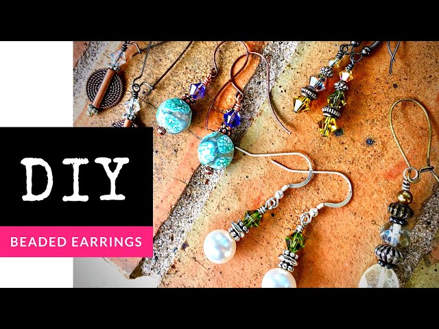 How To Make Beaded Earrings With The Bead Place