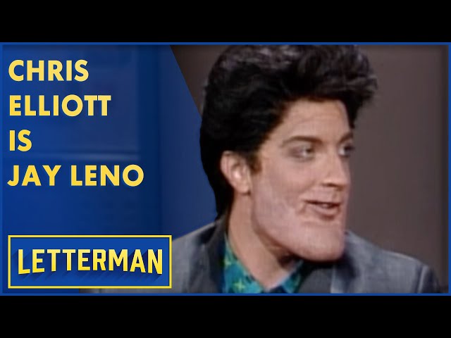 Chris Elliott Is Jay Leno | Letterman