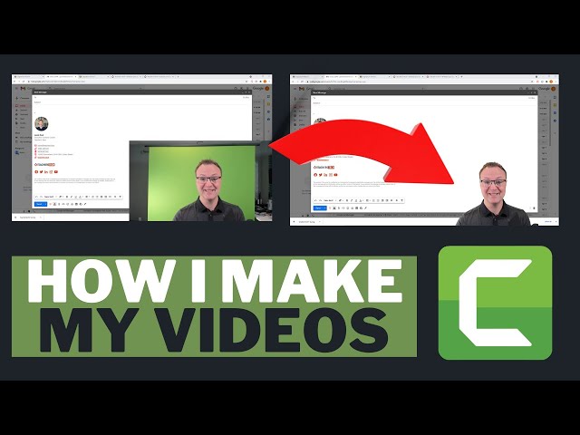How to use Green Screen in Camtasia #Shorts