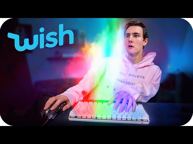 $20 Weird Futuristic Gaming Keyboard from Wish..