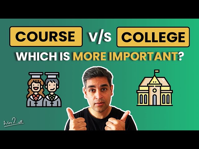 Choose college or course? | Ankur Warikoo | Delhi University college vs branch