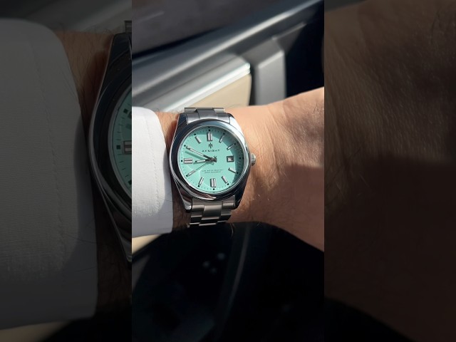 Rolex Tiffany Blue Homage😍 #oysterperpetual #mensfashion #watches #trendingshorts
