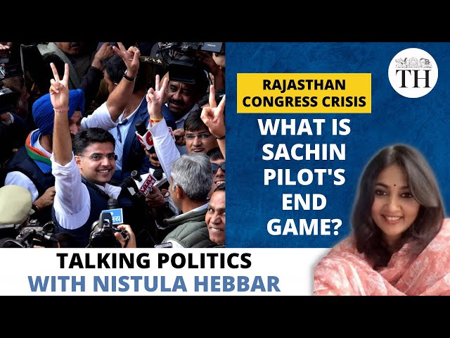 Rajasthan Congress Crisis | What is Sachin Pilot's end game? | Talking Politics with Nistula Hebbar