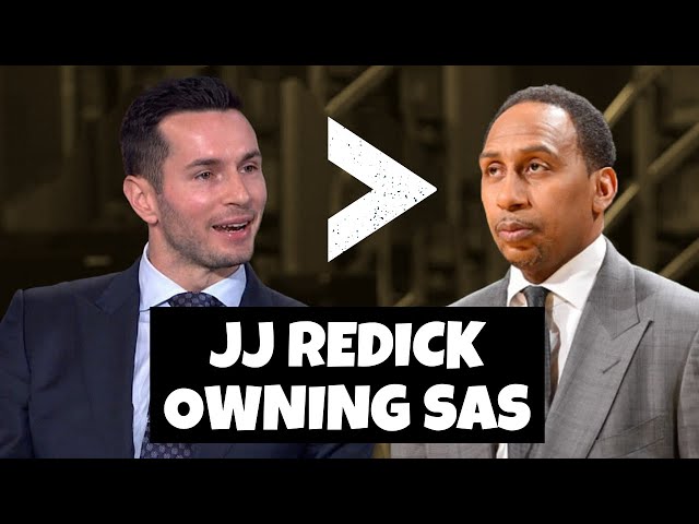 JJ Redick owning Stephen A Smith for 17 straight minutes