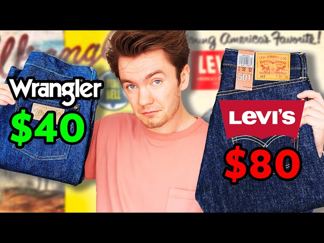 How Wrangler Jeans Crush Levi’s At Half The Price.