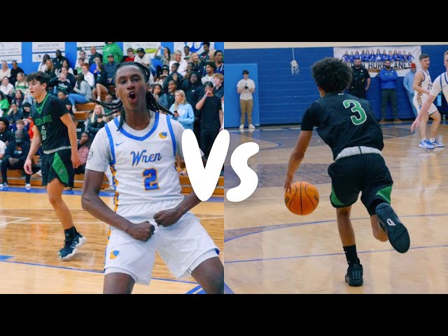 RIVALRY GAME | The defending 3a state champs take care of business | Wren vs Easley