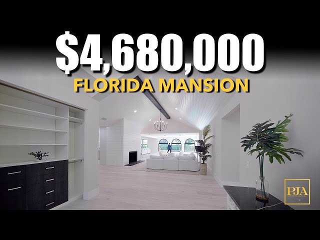 Inside a $4,680,000 FLORIDA MANSION | Peter J Ancona