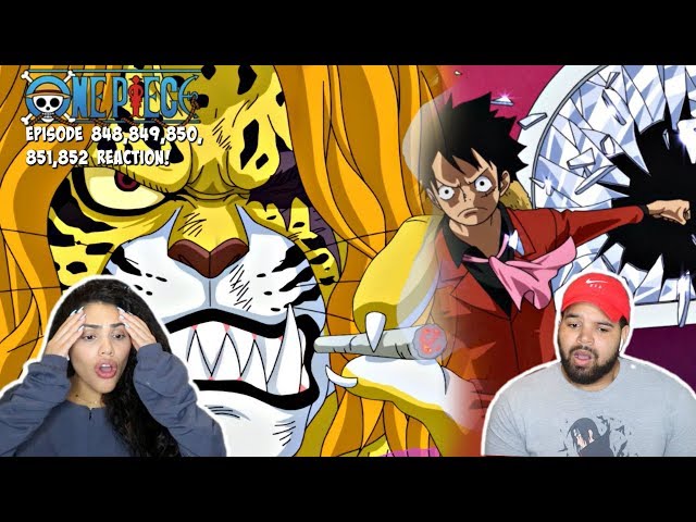 PEDRO'S SACRAFICE! LUFFY IS SERIOUS! One Piece Episode 848, 849, 850, 851, 852 REACTION!!!