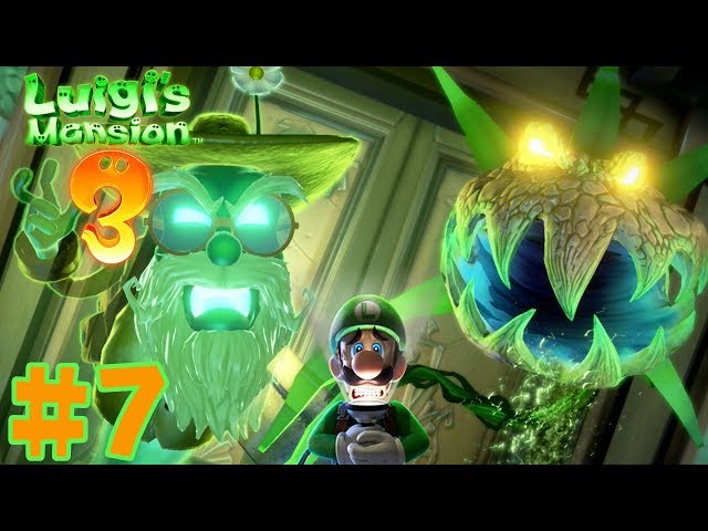Luigi's Mansion 3 - Walkthrough Part 7: 7F Garden Suites Gameplay
