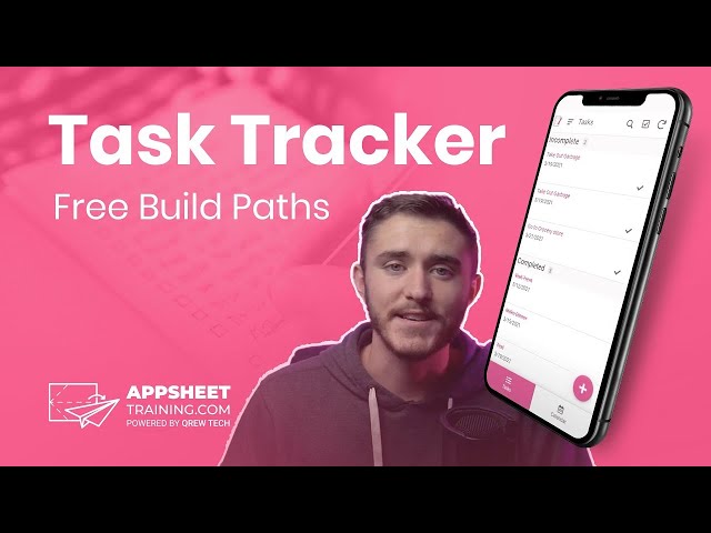 Automated Task Tracker App - AppSheet Tutorial for Beginners