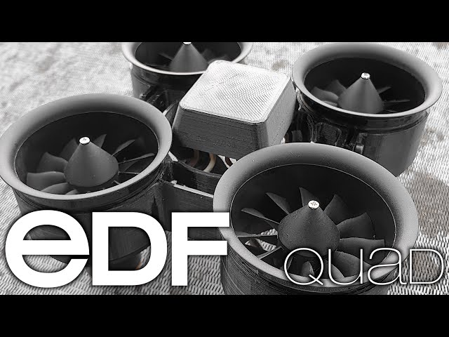 EDF quad | qf2611 4000kv 50mm edf fettec aio 35a 4s1300 120c