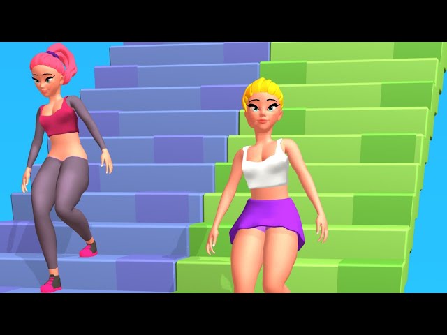 Dance Stairs Race -  Android/iOS Gameplay Walkthrough - Part 1