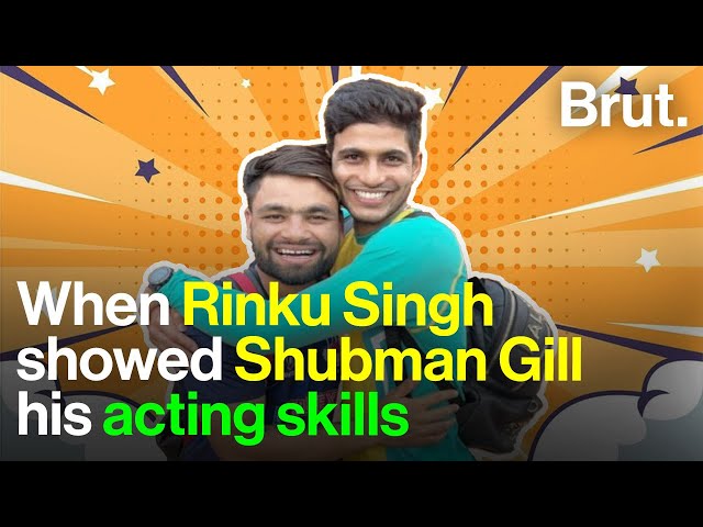 When Rinku Singh showed Shubman Gill his acting skills