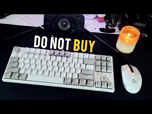 Durgod Keyboards are CHEAP CRAP - Broken in 4 Months