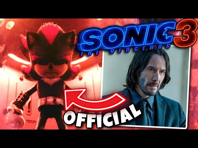 Keanu Reeves Is Officially Voicing Shadow The Hedgehog
