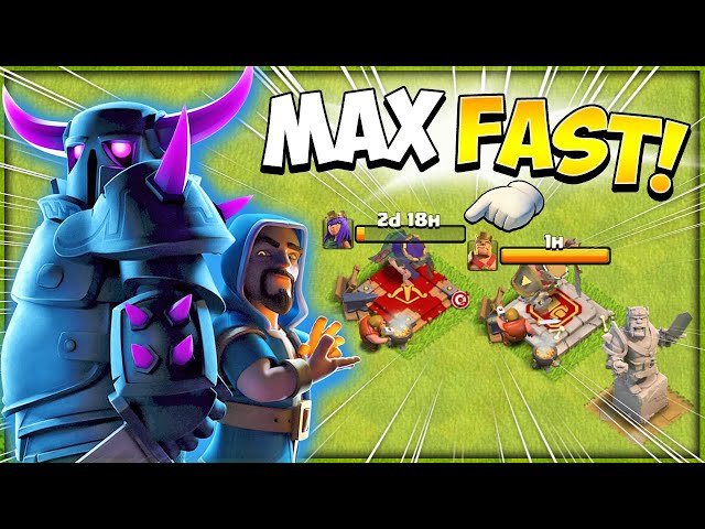Max'n Heroes Has Got Way Too Easy! How to Upgrade Heroes Fast for TH9 in Clash of Clans
