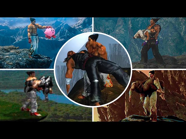 Evolution of Cliff Scene in Tekken Games (1994 - 2024 | PS1 - PS5)