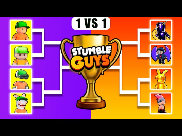 Mr. Stumbles vs SPECIAL Skins 0.46 in Stumble Guys 🥇 Tournament Battle 🔥 1 VS 1 Battle