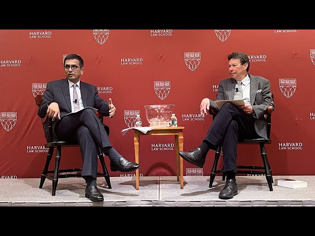 A Conversation with D. Y. Chandrachud LL.M. ’83, S.J.D. ’86, Chief Justice of India’s Supreme Court