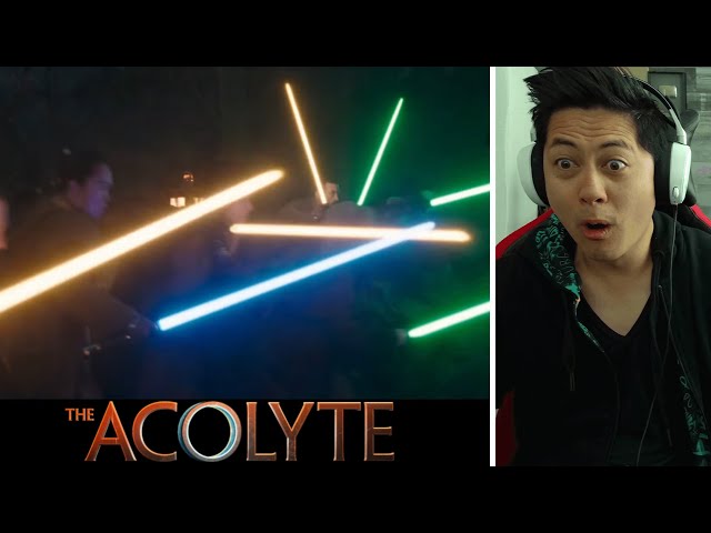 Star Wars The Acolyte Official Trailer Reaction Review Easter Egg Breakdown