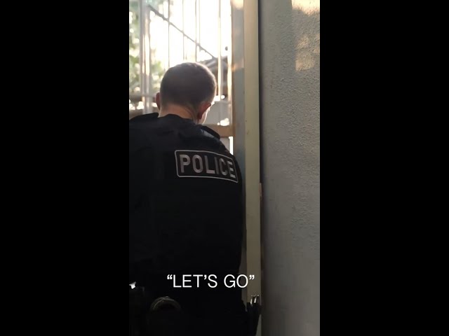 Police Raid Los Angeles Mansion Party Prank (PART 2) #shorts