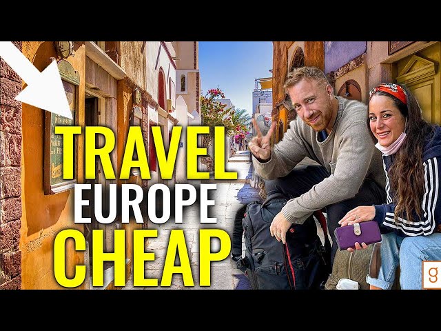 How to Travel Europe CHEAP | Easy Budget Tips To Travel For $40 a Day! (2021)
