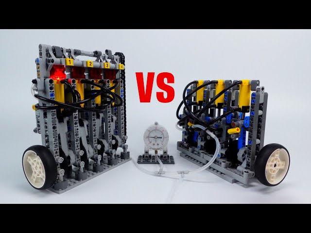 Air Powered Lego Engine Experiments