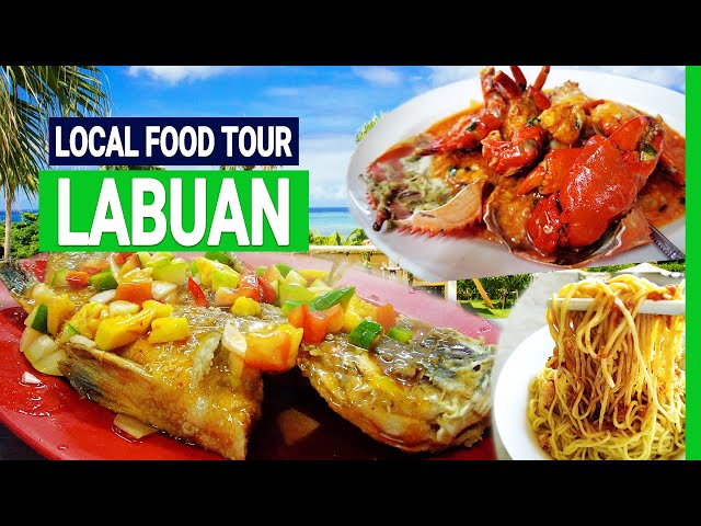 Tropical LABUAN Island🏝️ in Malaysia: Local Street Food Uncovered😋 Must visit on your next vacation!