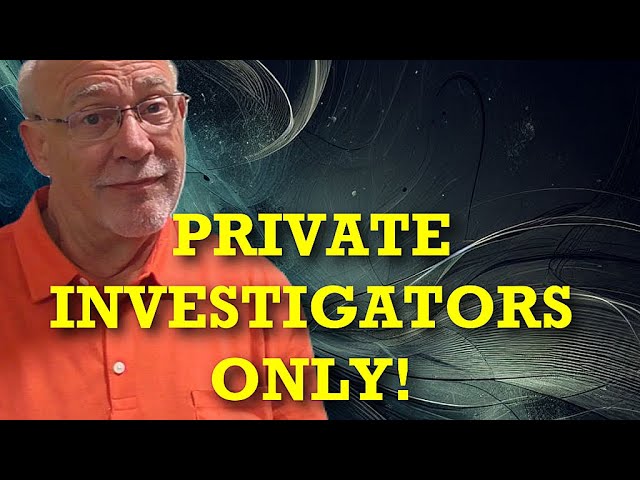 Uncover the Truth: Private Investigators Q&A LIVE!