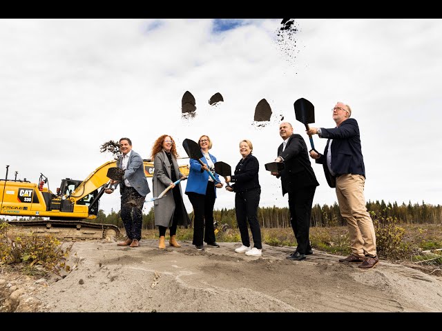 Groundbreaking for the Luleå Anode Refinery