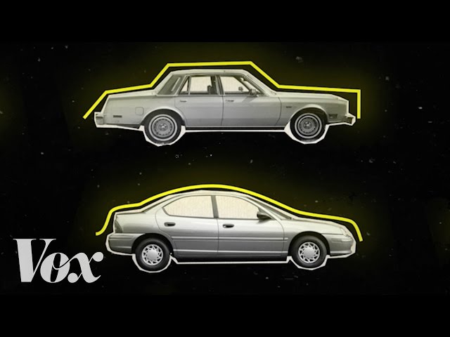 How cars went from boxy to curvy