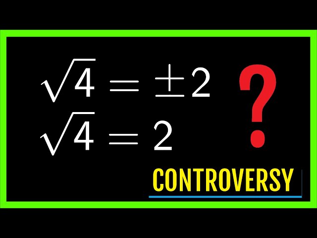 ⚠️SQUARE ROOT CONTROVERSY⚠️ We clarify it, #math #mathematics #functions #sets