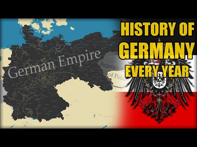 History of Germany & Prussia every year