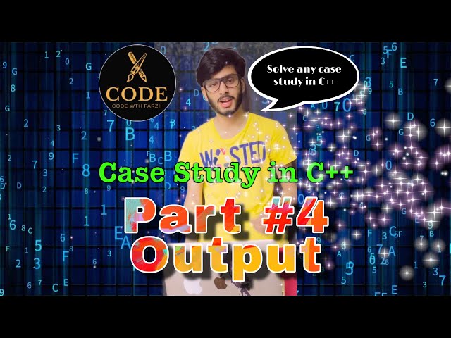 Solve any Case Study in C++ | Universities OOP Exam Questions | Important OOP Q#1 CaseStudy#1 Part#4