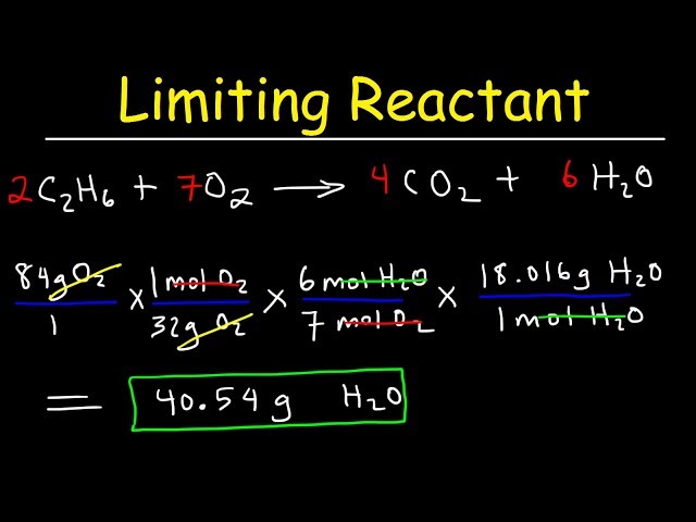 Limiting Reactant Practice Problems