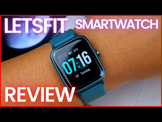 This is NOT An Apple Watch - Letsfit Smartwatch Review (ID205L) -