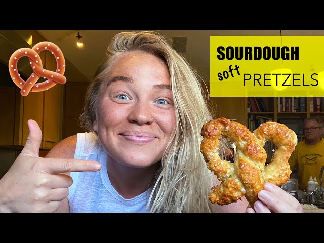 I Made Sourdough Soft Pretzels! | Alix Traeger