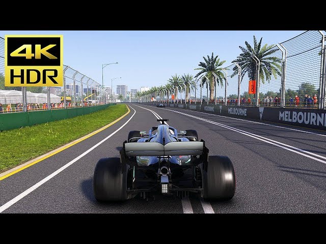 [4K HDR] F1 2019 - (MERCEDES) Australian Grand Prix Gameplay (PS4 Pro) @ ᵁᴴᴰ 60ᶠᵖˢ ✔