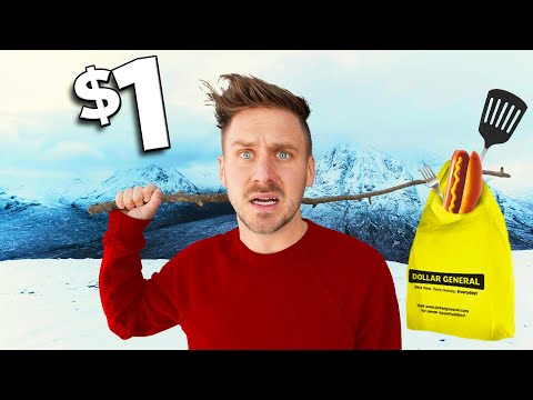 OVERNIGHT SURVIVAL CHALLENGE *DOLLAR STORE ITEMS ONLY*