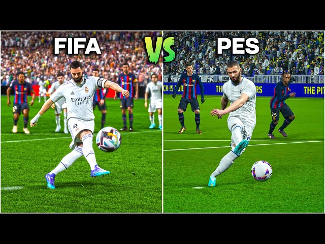 KARIM BENZEMA Penalty Kicks | FIFA vs PES (2007-2023)