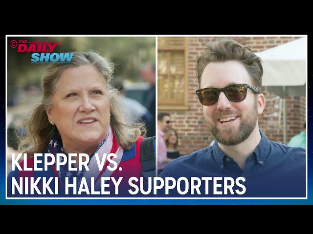GOP Ditching Trump? Jordan Klepper Hits Nikki Haley's Rally to Find Out | The Daily Show