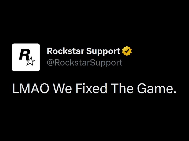 Rockstar Games Finally Fixed GTA Online...