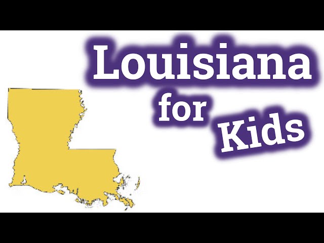 Louisiana for Kids | US States Learning Video