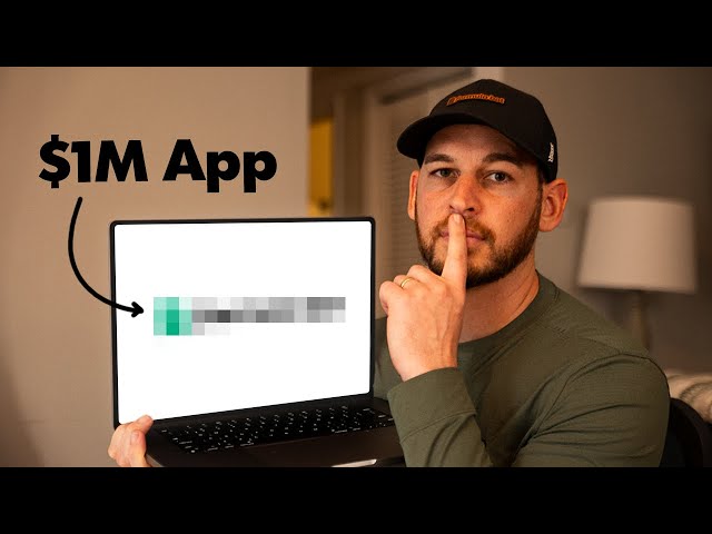 I Built a $1M AI App [No Code]